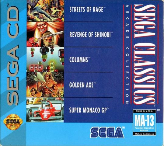 Sega Arcade Classics 5-in-1  package image #1 