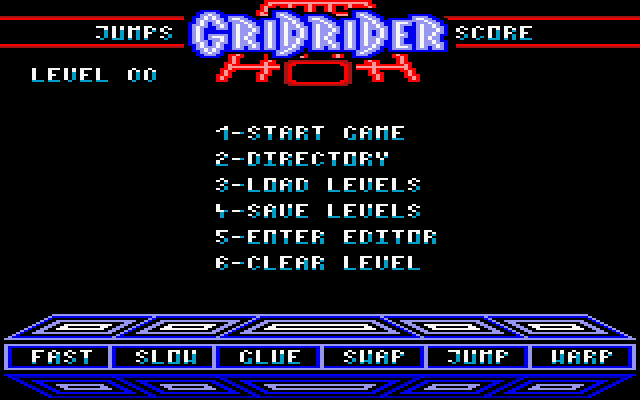 Gridrider title screen image #1 
