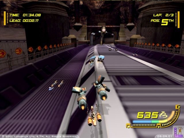 Star Wars: Racer Revenge in-game screen image #2 