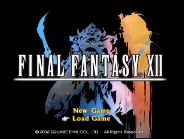 Final Fantasy XII title screen image #1 