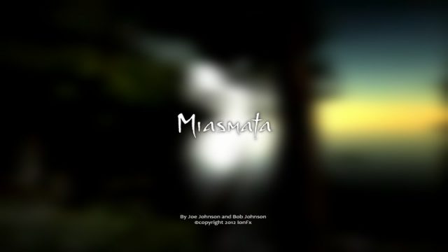 Miasmata title screen image #1 