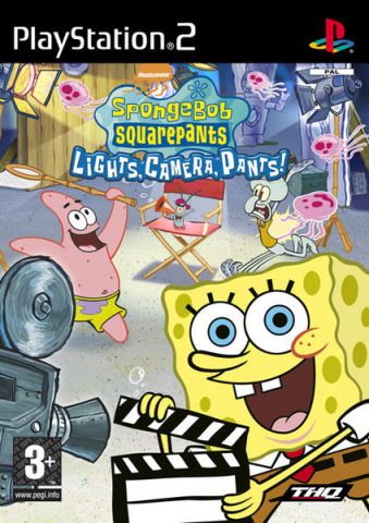 SpongeBob SquarePants: Lights, Camera, Pants!  package image #1 