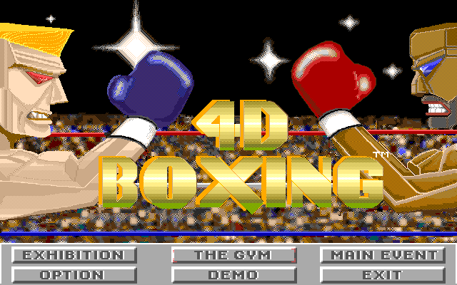 4D Boxing  title screen image #1 