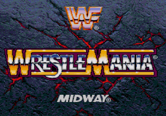 WWF WrestleMania: The Arcade Game  title screen image #1 