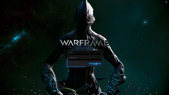Warframe title screen image #1 