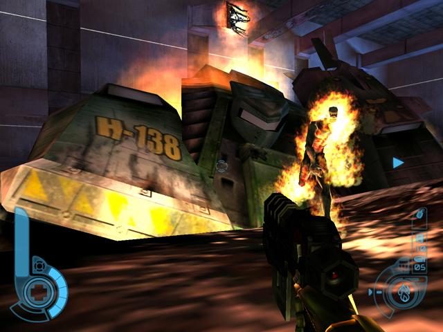 Judge Dredd: Dredd vs. Death in-game screen image #1 
