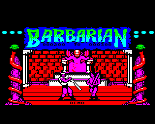 Barbarian: The Ultimate Warrior  in-game screen image #1 