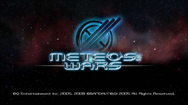 Meteos Wars title screen image #1 