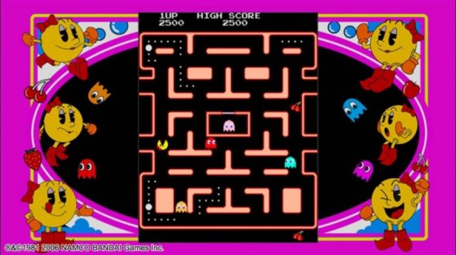 Ms. Pac-Man in-game screen image #1 