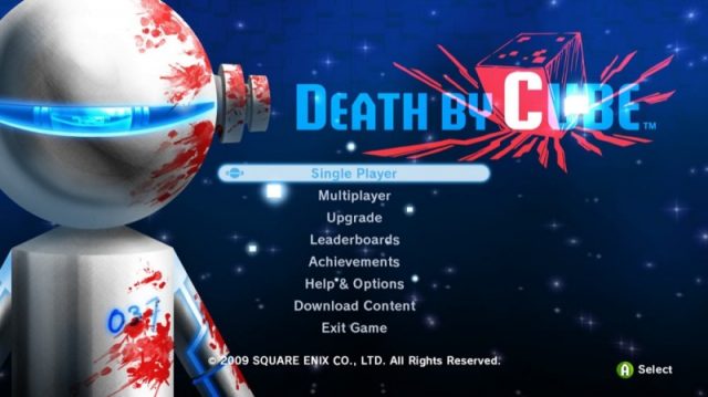 Death by Cube title screen image #1 