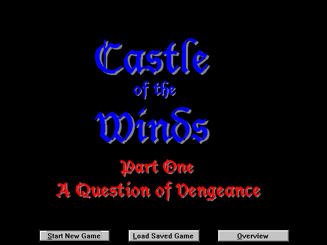 Castle of The Winds: Part One: A Question of Vengeance title screen image #1 