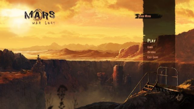 Mars: War Logs title screen image #1 