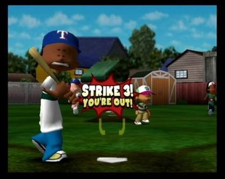 Backyard Baseball in-game screen image #2 
