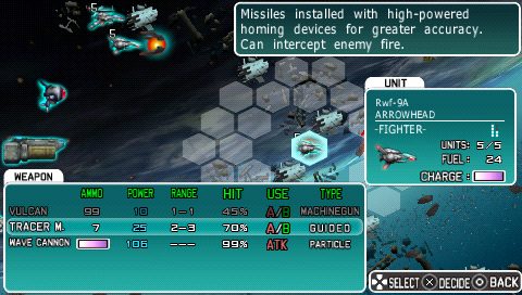 R-Type Tactics  in-game screen image #2 