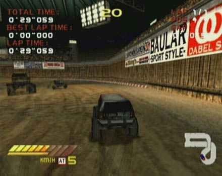 4-Wheel Thunder in-game screen image #1 
