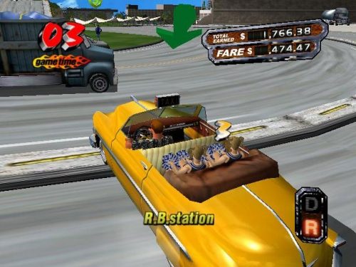 Crazy Taxi 3 in-game screen image #2 