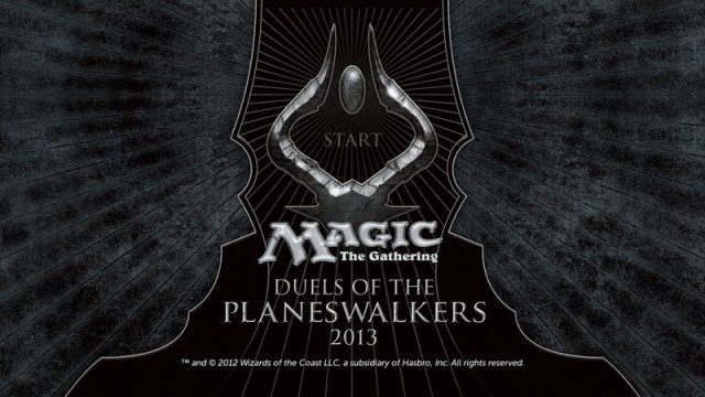 Magic: The Gathering - Duels of the Planeswalkers 2013  title screen image #1 