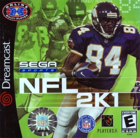 NFL 2K1  package image #1 