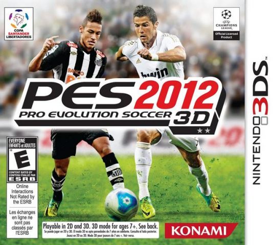 Pro Evolution Soccer 2012 3D  package image #3 