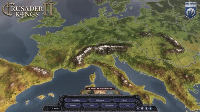 Crusader Kings II  title screen image #1 