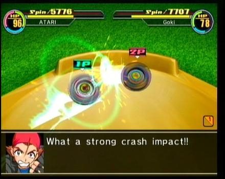 BeyBlade VForce: Super Tournament Battle in-game screen image #4 
