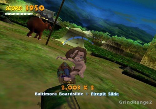 Disney's Extreme Skate Adventure  in-game screen image #1 