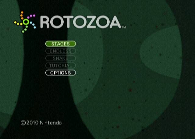 Art Style: Rotozoa  title screen image #1 