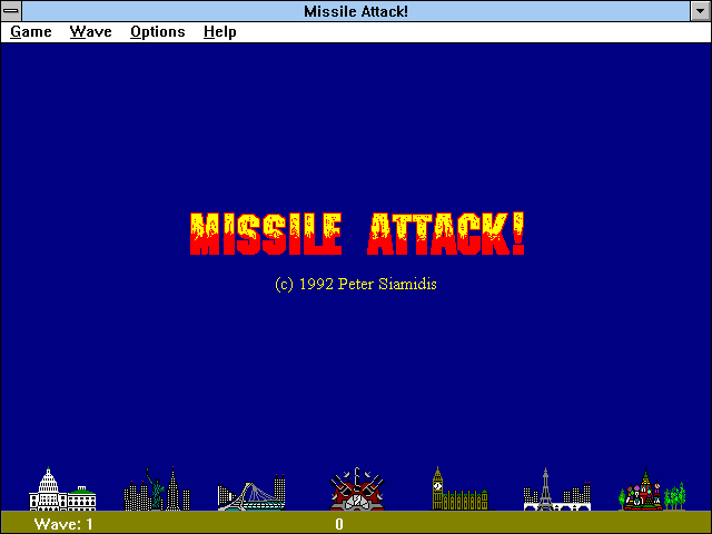 Missile Attack! title screen image #1 