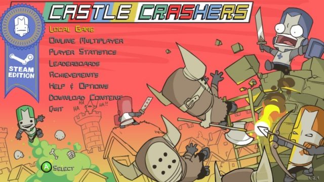 Castle Crashers title screen image #1 