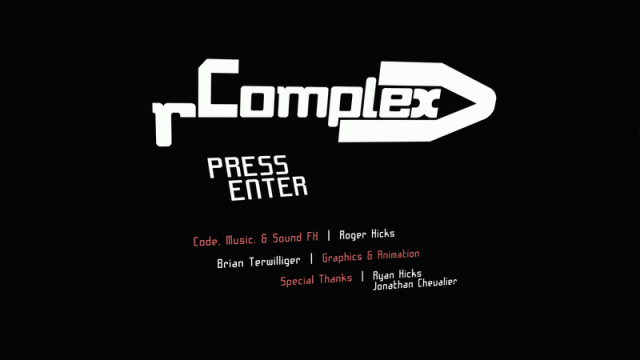 rComplex title screen image #1 