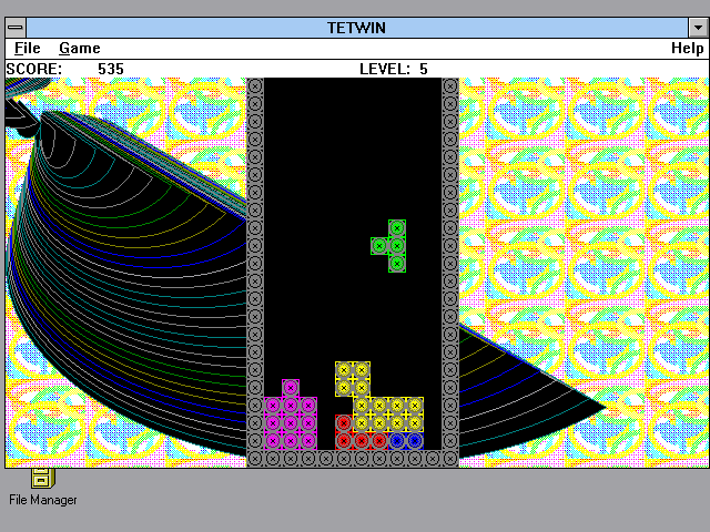 TetWin in-game screen image #1 