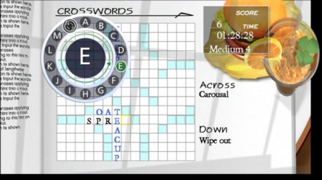 Coffeetime Crosswords in-game screen image #1 