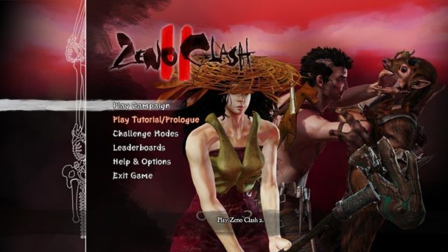 Zeno Clash II  title screen image #1 