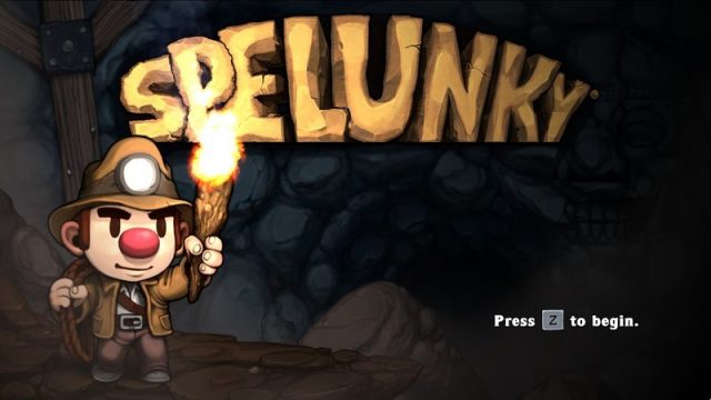 Spelunky title screen image #1 