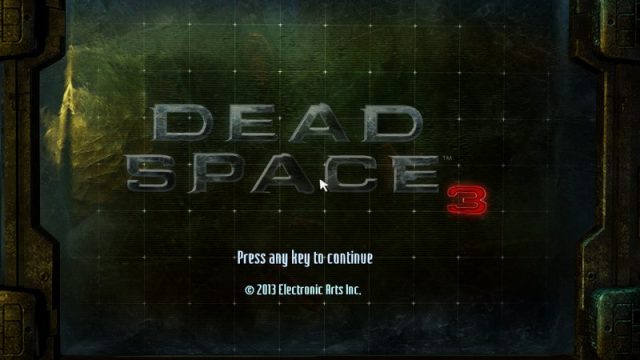 Dead Space 3 title screen image #1 