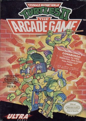 Teenage Mutant Ninja Turtles II: The Arcade Game  package image #1 
