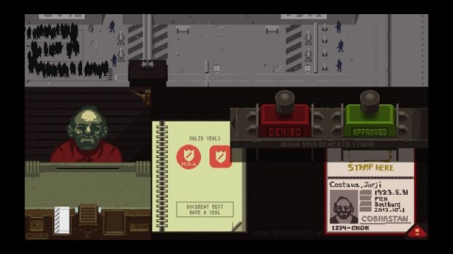 Papers, Please in-game screen image #1 