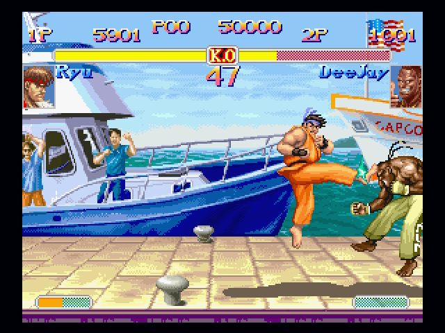 Super Street Fighter II Turbo  in-game screen image #1 