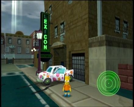 The Simpsons: Hit & Run in-game screen image #2 
