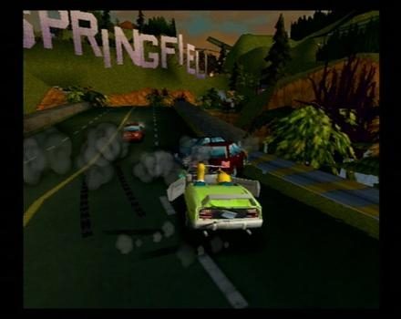 The Simpsons: Hit & Run in-game screen image #1 