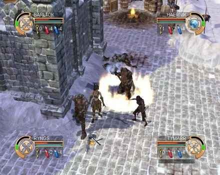 Dungeons & Dragons: Heroes  in-game screen image #2 