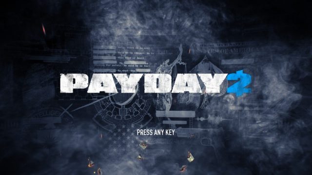 PAYDAY 2 title screen image #1 