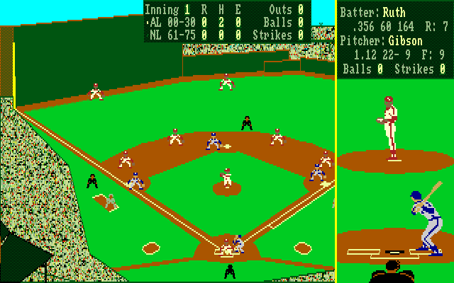 Earl Weaver Baseball in-game screen image #1 
