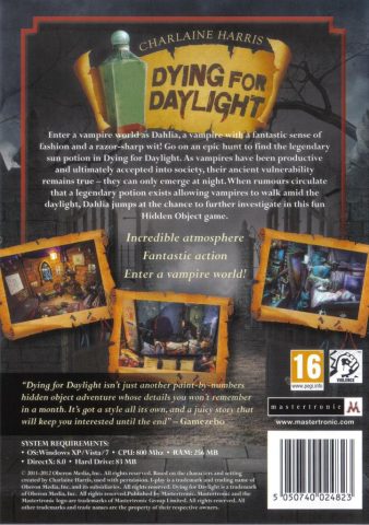 Charlaine Harris: Dying For Daylight package image #2 
