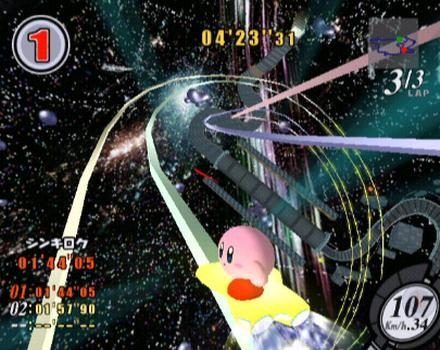 Kirby Air Ride  in-game screen image #2 
