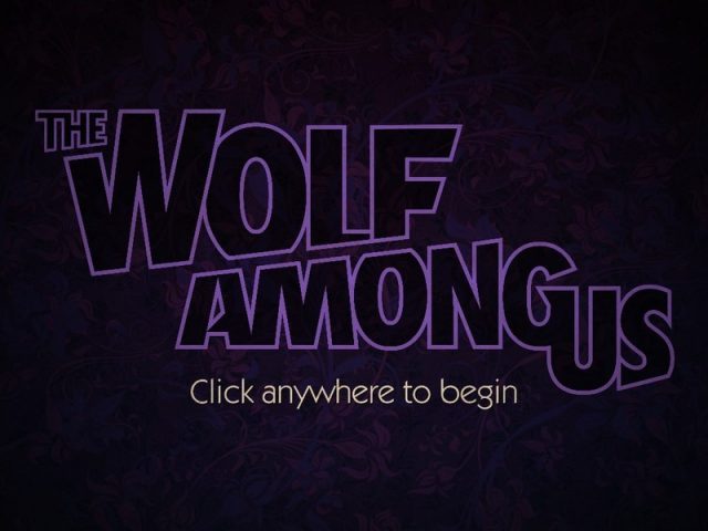 The Wolf Among Us title screen image #2 