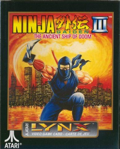 Ninja Gaiden III: The Ancient Ship of Doom  package image #1 