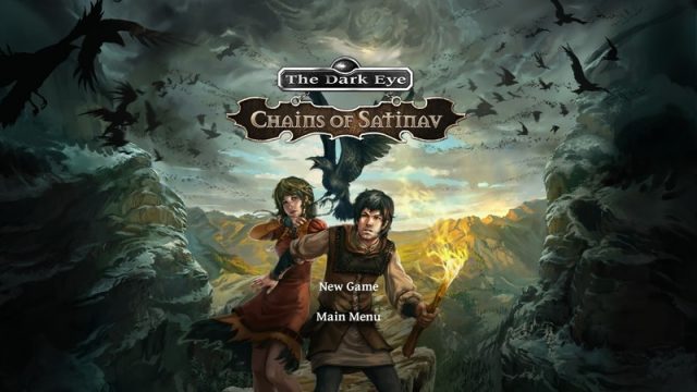 The Dark Eye: Chains of Satinav  title screen image #1 