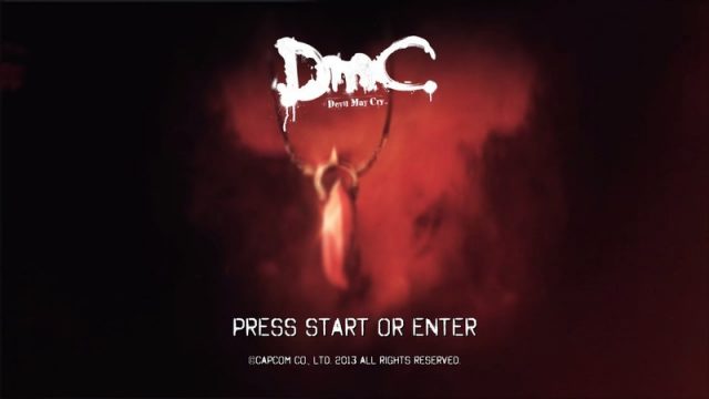 DmC Devil May Cry  title screen image #1 