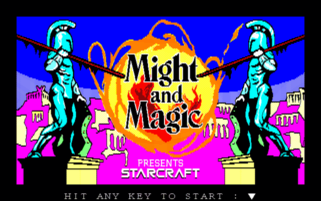 Might and Magic: Book One - Secret of the Inner Sanctum  title screen image #1 